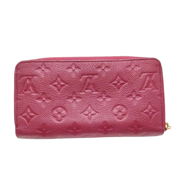 Louis Vuitton Monogram Empreinte Leather Full Zippy Wallet – Fuchsia / Purple - Picture 2 of 9